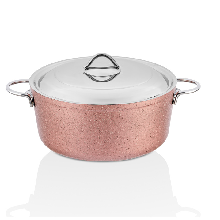 Taç Ultra Granit 13 Parça Çeyiz Seti Rose Gold