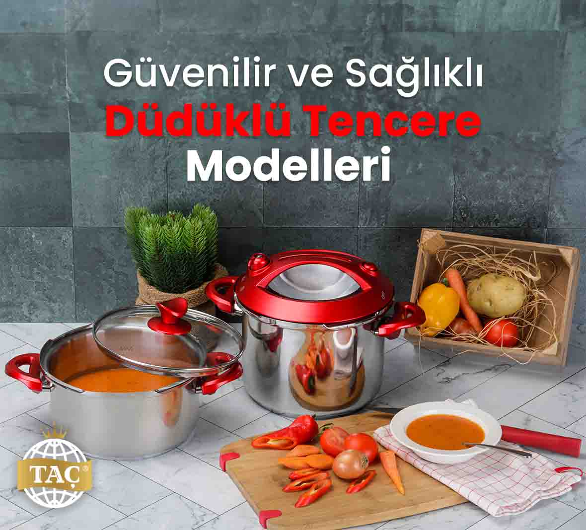 Güvenilir ve Sağlıklı Düdüklü Tencere Modelleri - Tacev.com