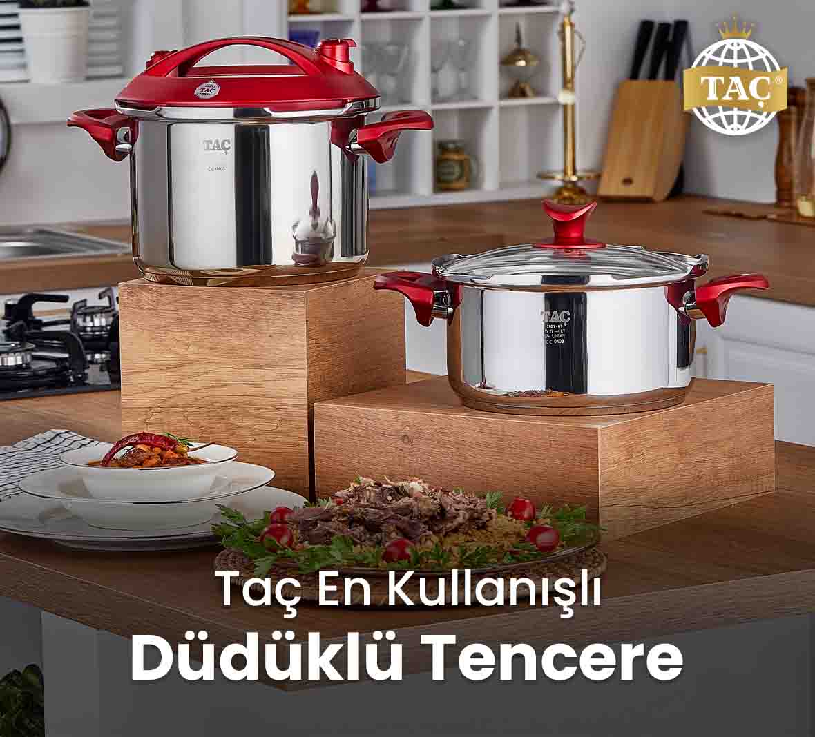 Taç En Kullanışlı Düdüklü Tencere - Tacev.com